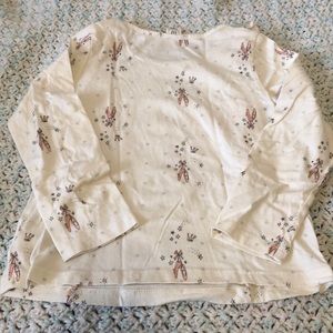 🔴 Gap ruffle front shirt